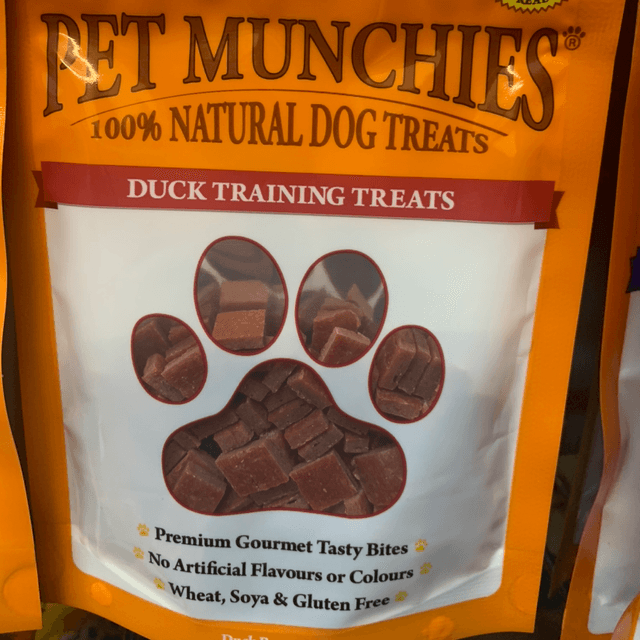 Pet munchies training treats