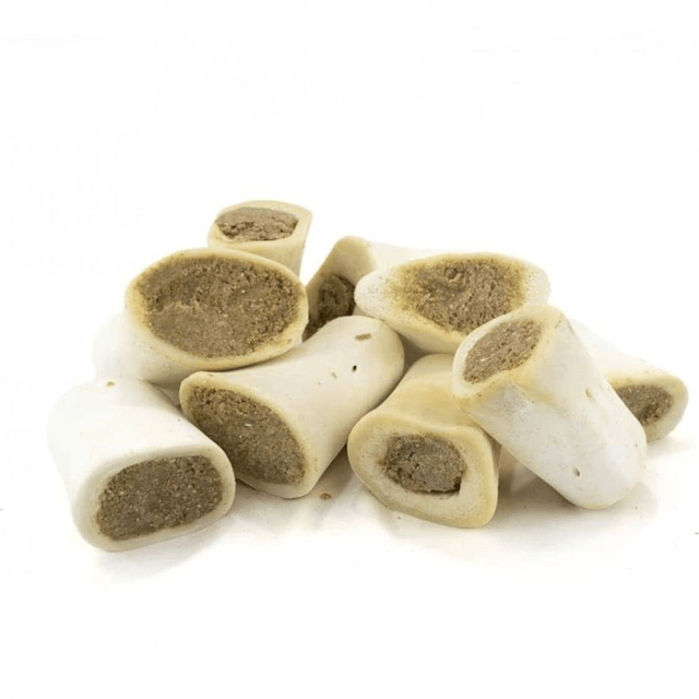 White filled bone 