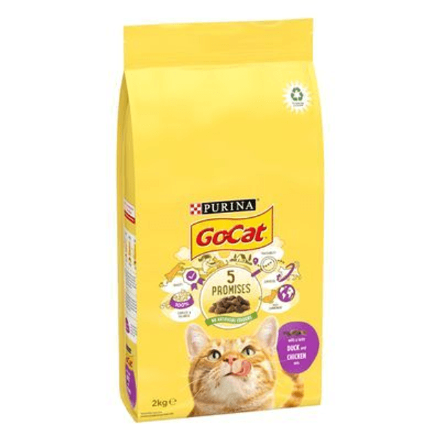 Purina Gocat Herring & Tuna with Veg 2Kg