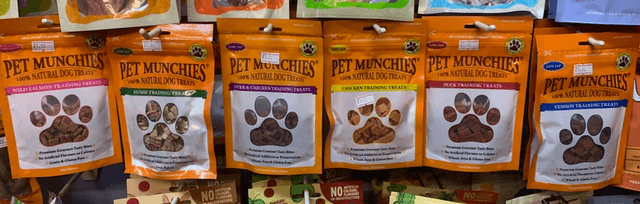 Pet munchies training treats