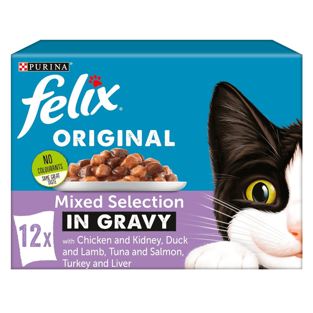 Purina Felix Original Poultry. Chicken, Duck, Poultry With Turkey 23 X 100g