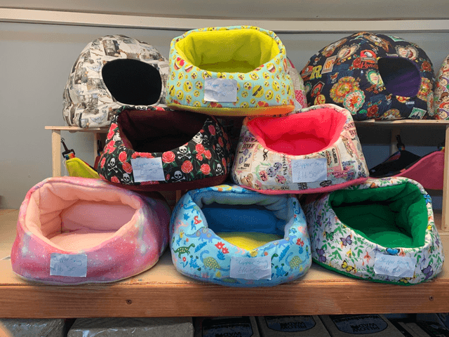 Cozy slipper bed